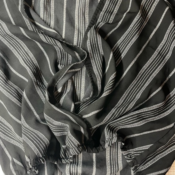 Sadie & Sage Striped Crop Top Women’s Sz M - Picture 6 of 11